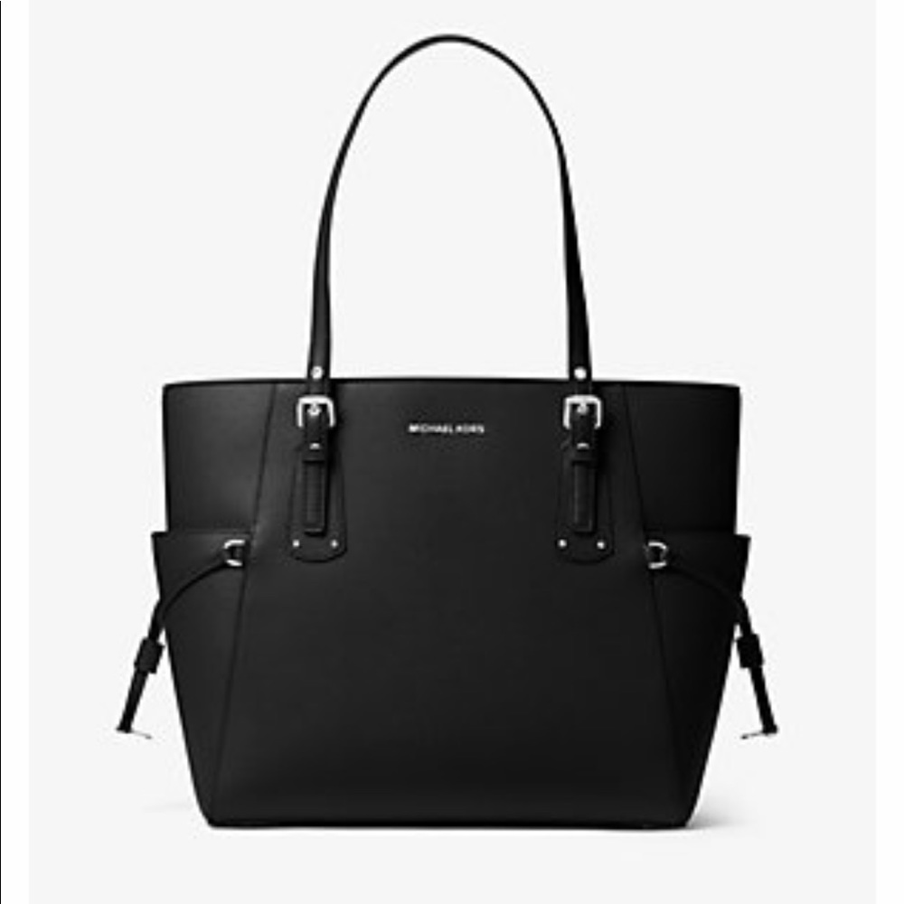 NWOT Michael Kors Voyager Small Crossgrain Leather Tote